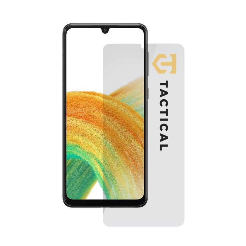 Taktikai üvegpajzs 2.5D üveg Samsung Galaxy A33 5G Clear számára