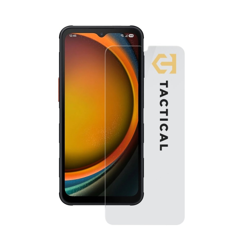 Taktikai üvegpajzs 2.5D üveg Samsung Galaxy Xcover 7 Pro számára Tiszta