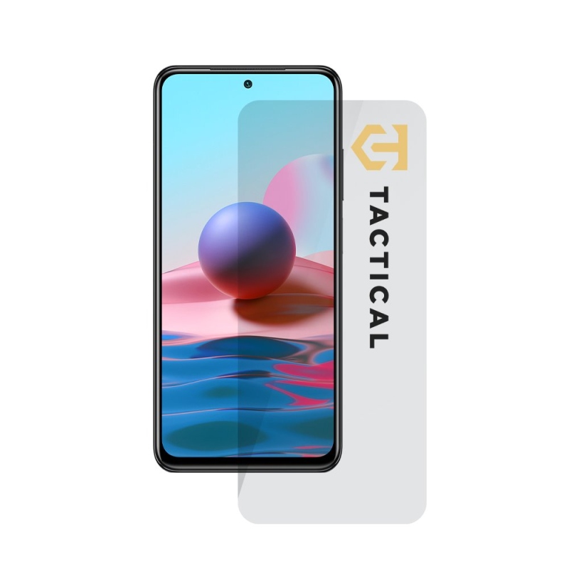 Taktikai üvegpajzs 2.5D üveg a Xiaomi Redmi Note 10 4G/10s számára Tiszta