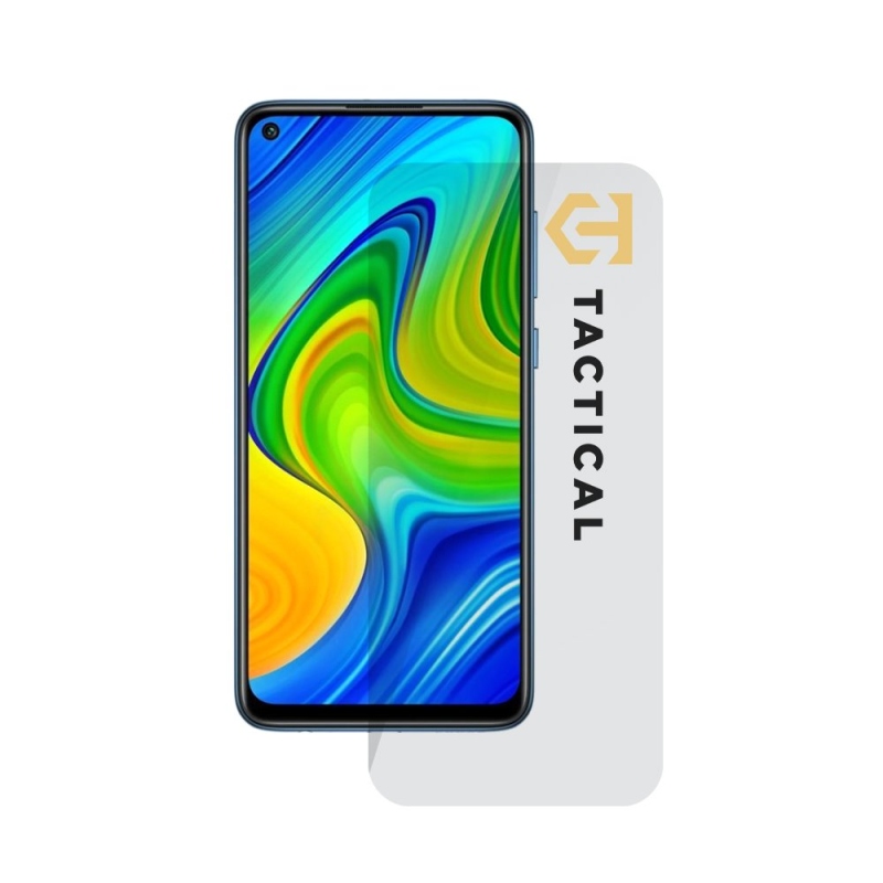 Taktikai üvegpajzs 2.5D üveg a Xiaomi Redmi Note 9-hez Tiszta