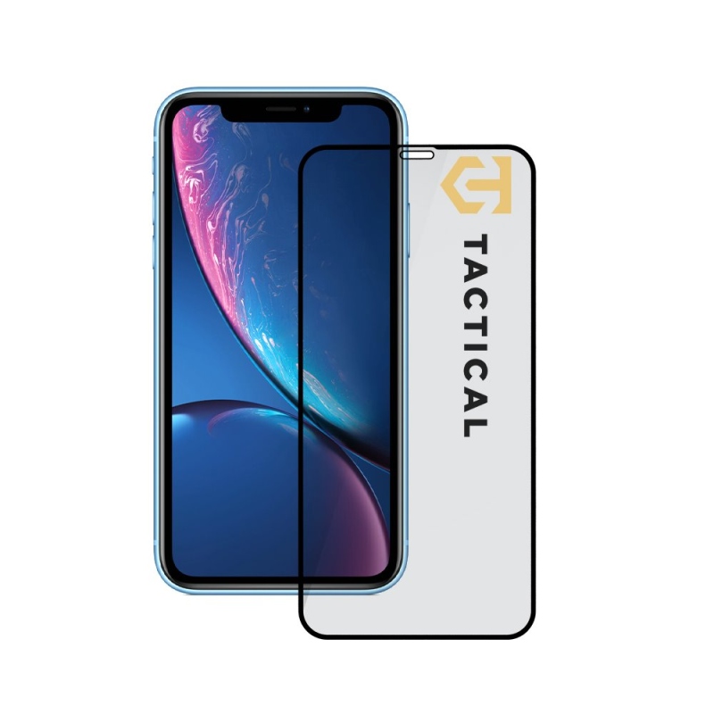 Tactical Glass Shield 5D üveg az Apple iPhone 11/XR készülékhez Fekete
