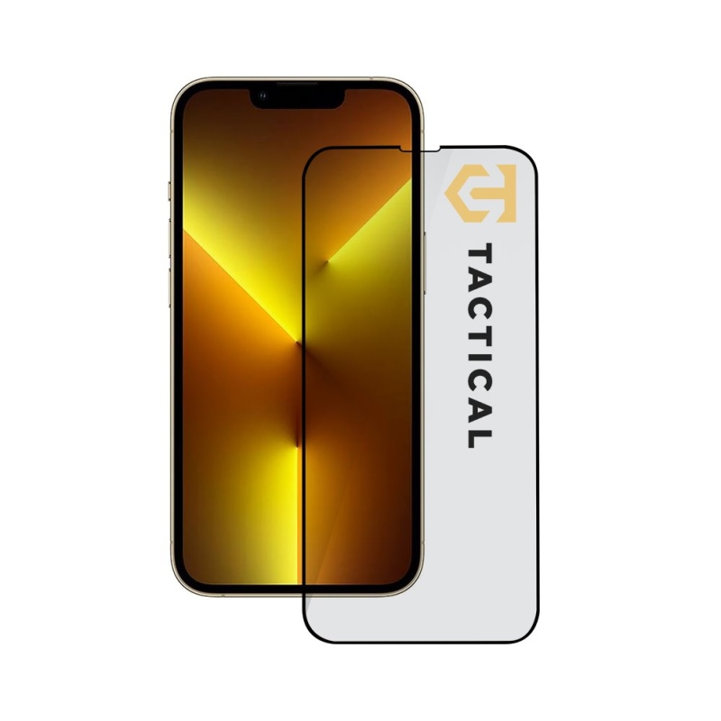 Taktikai üvegpajzs 5D üveg Apple iPhone 13 Pro Max/14 Plus fekete iPhone 13 Pro Max/14 Plus-hoz