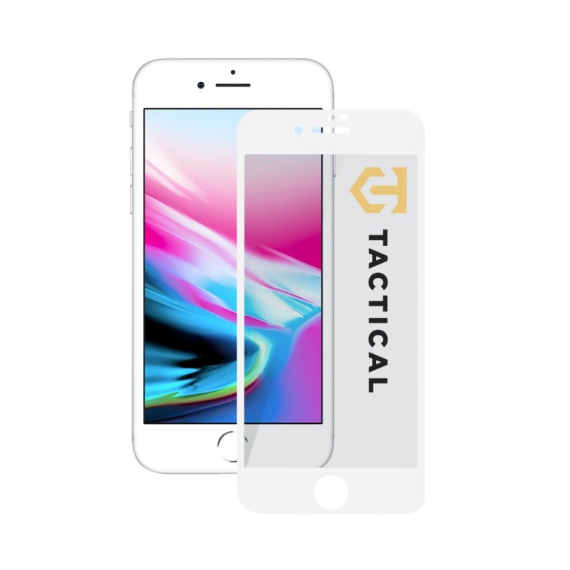 Tactical Glass Shield 5D üveg Apple iPhone 7/8/SE2020/SE2022 készülékhez Fehér