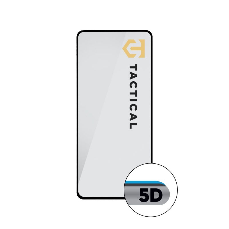 Taktikai üvegpajzs 5D üveg Samsung Galaxy A52/A52 5G/A52s 5G/A52s 5G/A53 5G fekete