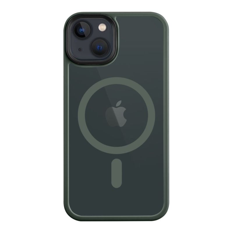 Taktikai MagForce Hyperstealth borító iPhone 13-hoz Erdei zöld