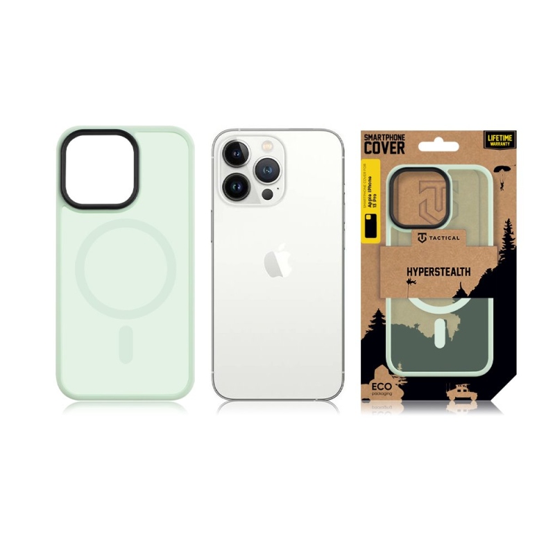 Tactical MagForce Hyperstealth védőburkolat iPhone 13 Pro készülékhez Strandzöld