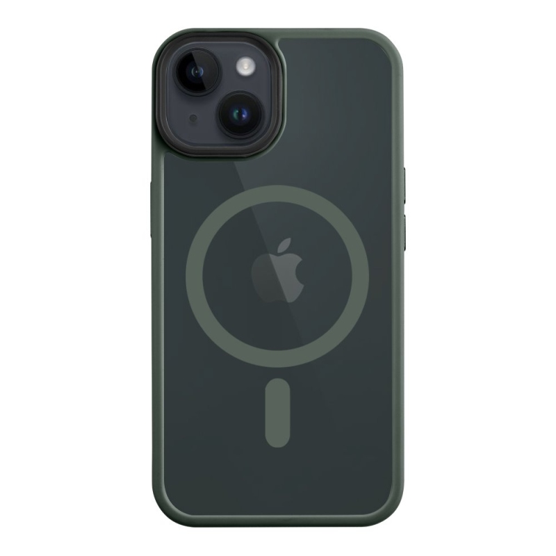 Taktikai MagForce Hyperstealth borító iPhone 14-hez Erdei zöld