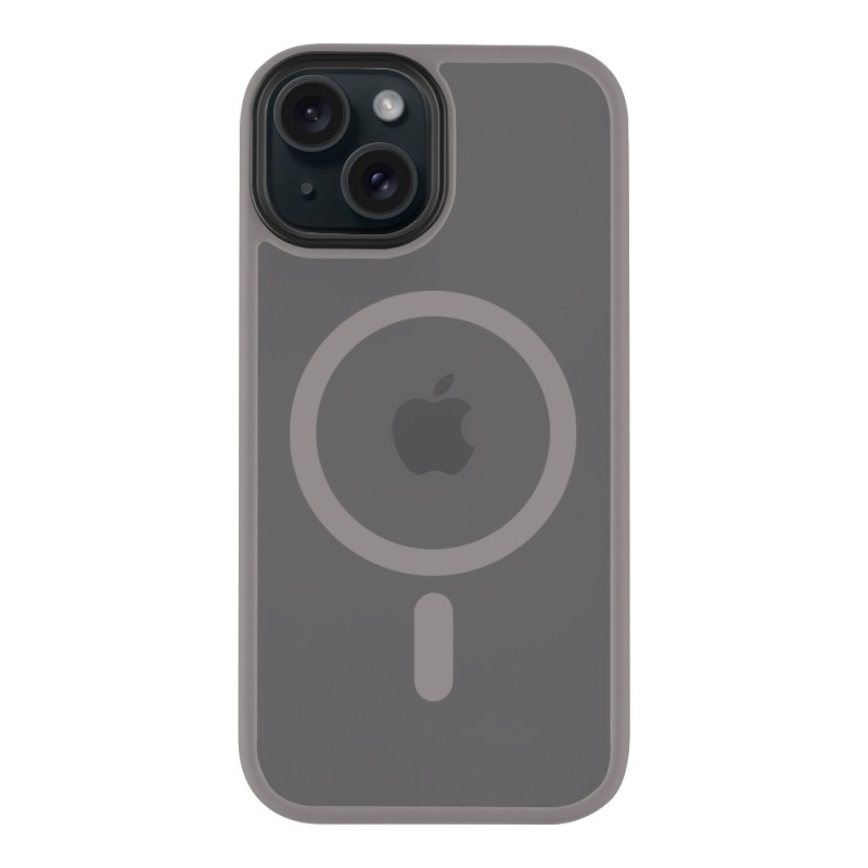 Taktikai MagForce Hyperstealth borító iPhone 15-hez Világosszürke