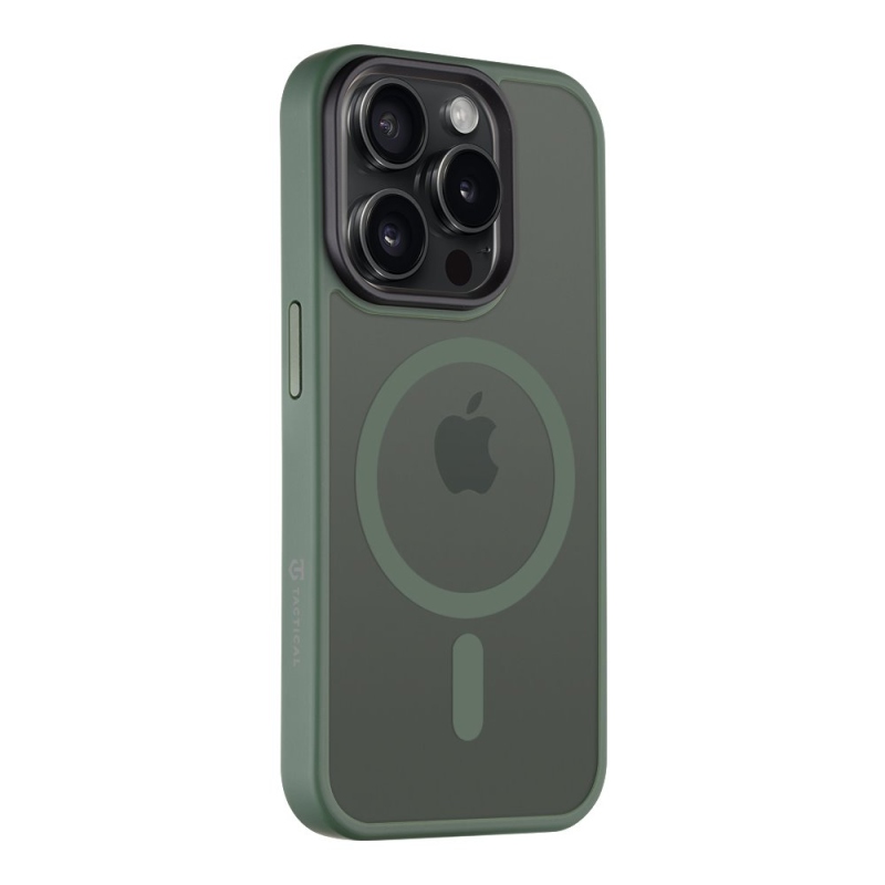 Taktikai MagForce Hyperstealth védőburkolat iPhone 15 Pro készülékhez Erdei zöld