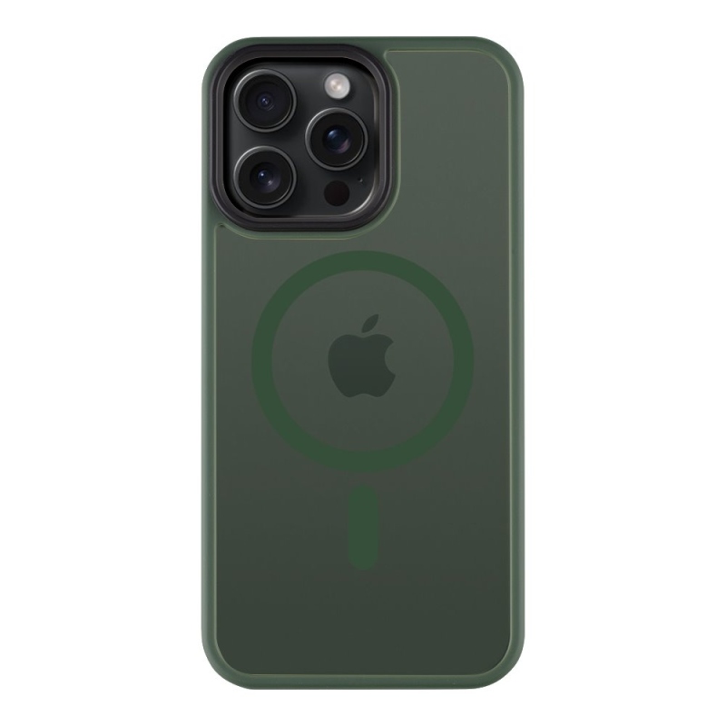 Taktikai MagForce Hyperstealth védőburkolat iPhone 15 Pro Max készülékhez Erdei zöld