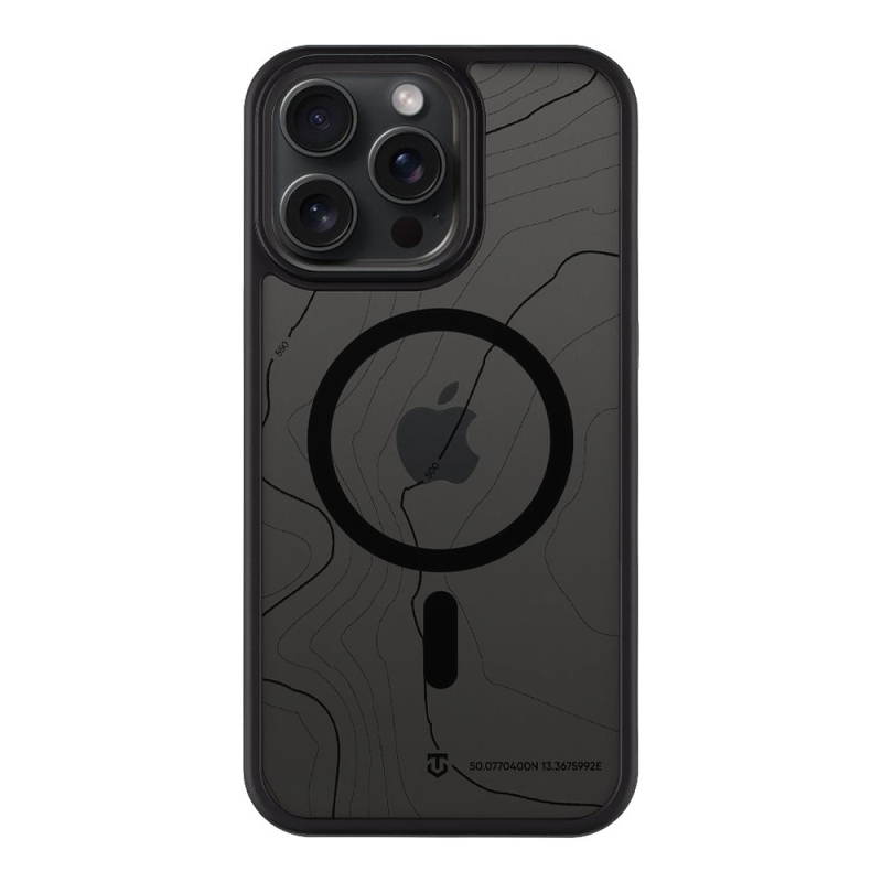 Taktikai MagForce Hyperstealth Sika borító iPhone 15 Pro Max aszfalthoz