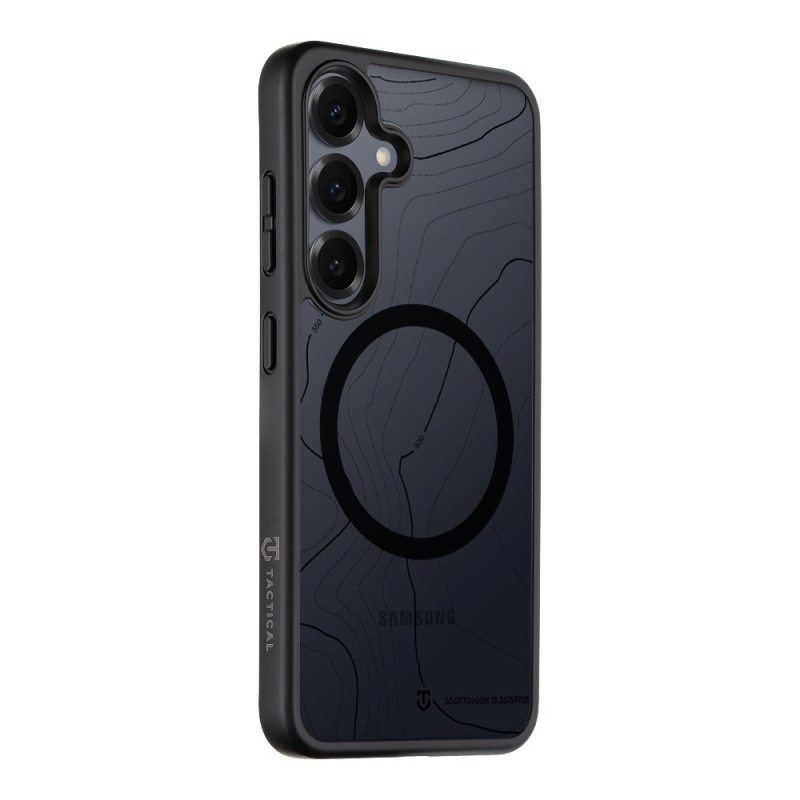 Tactical MagForce Hyperstealth Sika borító Samsung Galaxy S25 aszfaltra