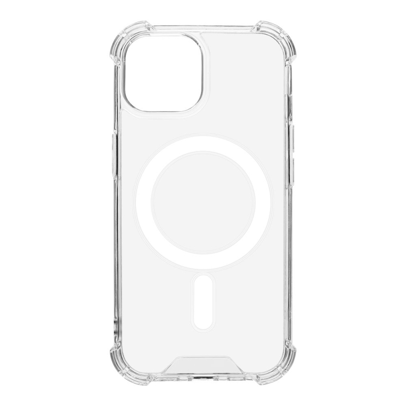 Taktikai MagForce Plyo borítás Apple iPhone 15 készülékhez - átlátszó
