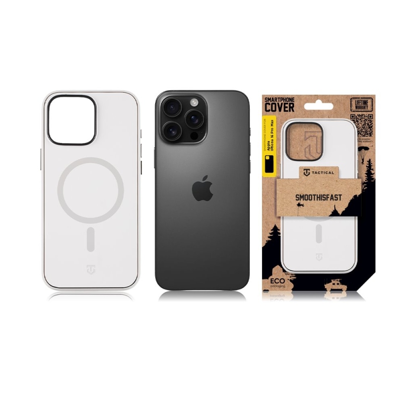 Taktikai MagForce SmoothIsFast borító Apple iPhone 16 Pro Max kréta számára