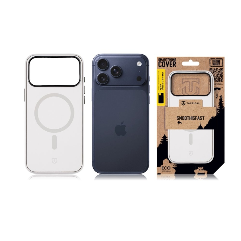 Taktikai MagForce SmoothIsFast borító Apple iPhone 17 Pro Max kréta számára