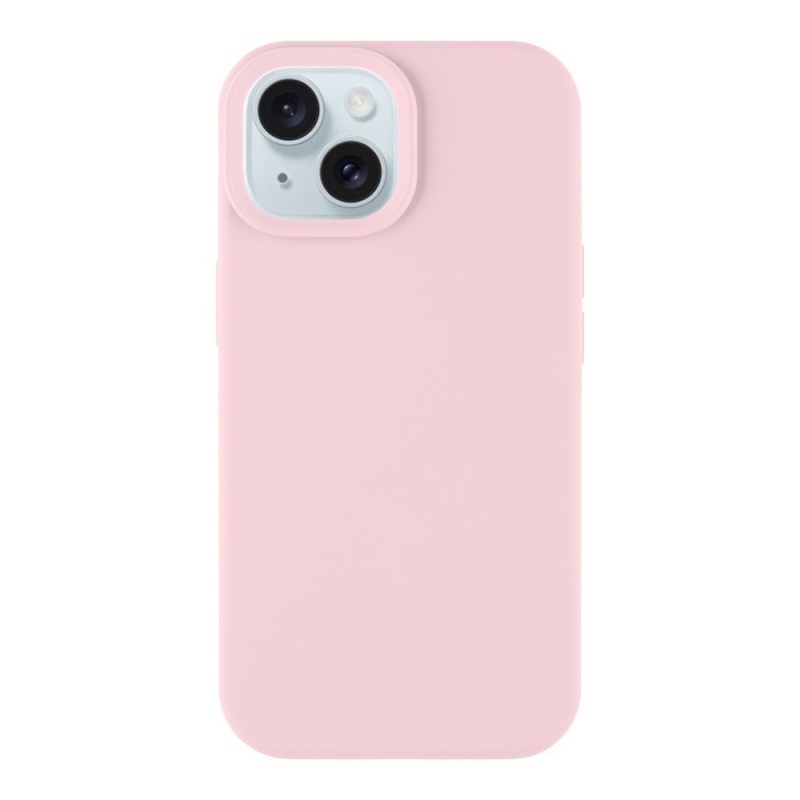 Taktikai MagForce bársony Smoothie borító Apple iPhone 15 rózsaszín párduchoz
