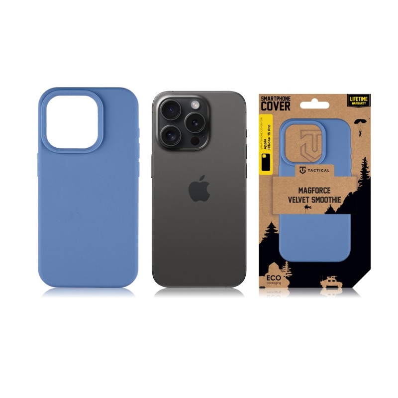 Taktikai MagForce bársony Smoothie borító az Apple iPhone 15 Pro Avatar készülékhez