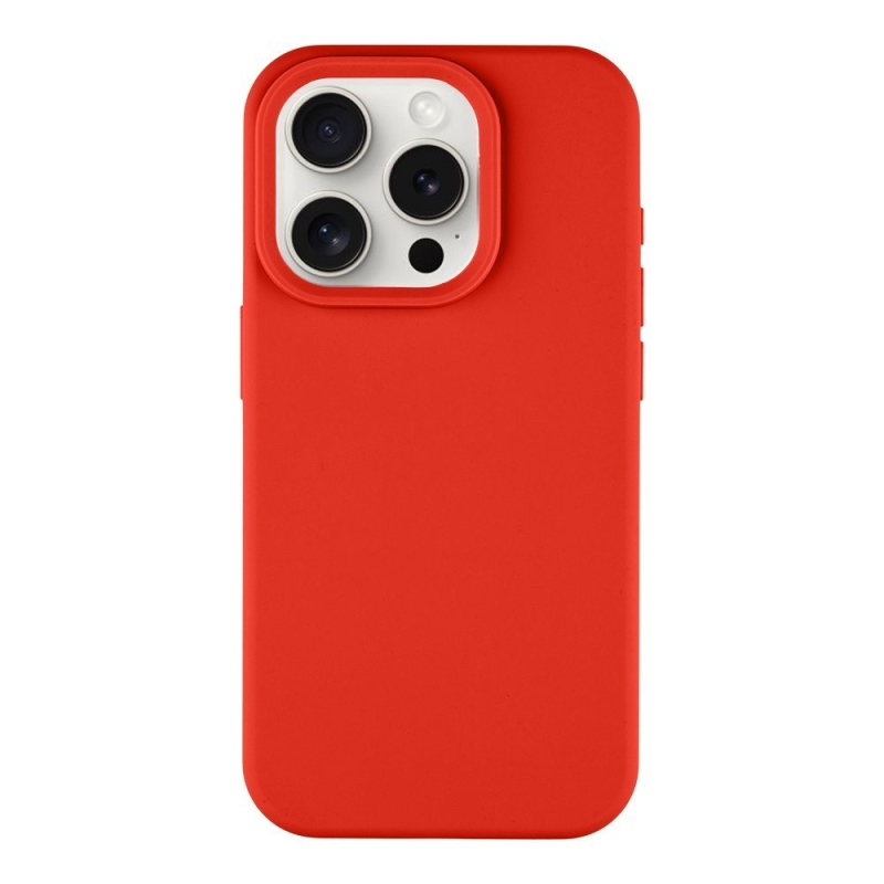 Taktikai MagForce bársony Smoothie borító az Apple iPhone 15 Pro Chilli készülékhez