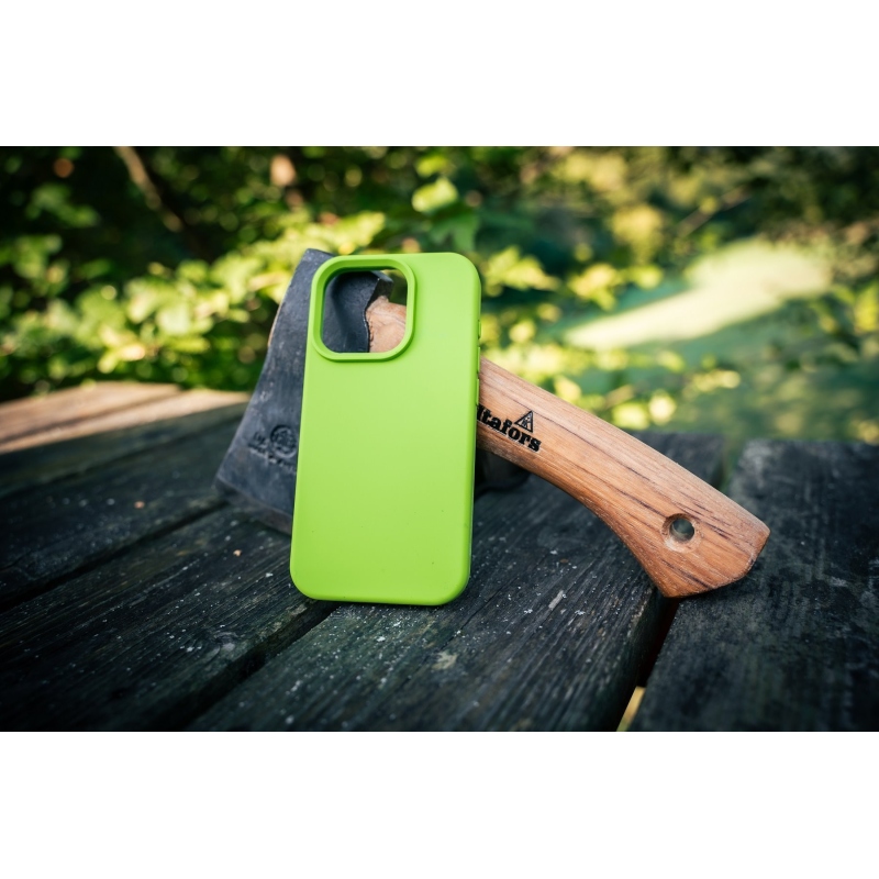 Taktikai MagForce bársony Smoothie borító Apple iPhone 15 Pro Max Avokádóhoz