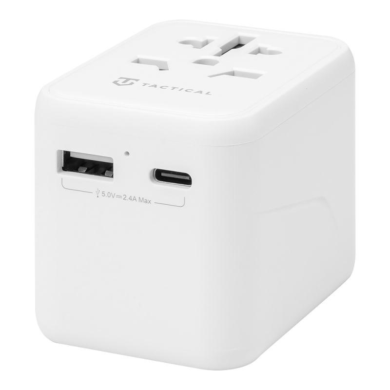 Taktikai PTP utazási adapter fehér