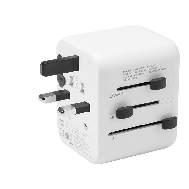 Taktikai PTP utazási adapter fehér