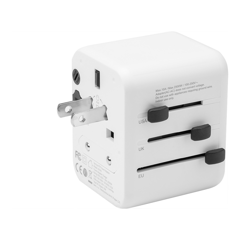 Taktikai PTP utazási adapter fehér