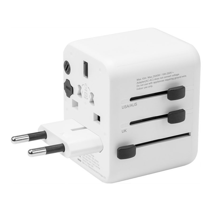 Taktikai PTP utazási adapter fehér