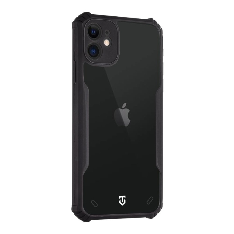 Tactical Quantum lopakodó védőburkolat Apple iPhone 11 készülékhez átlátszó/fekete