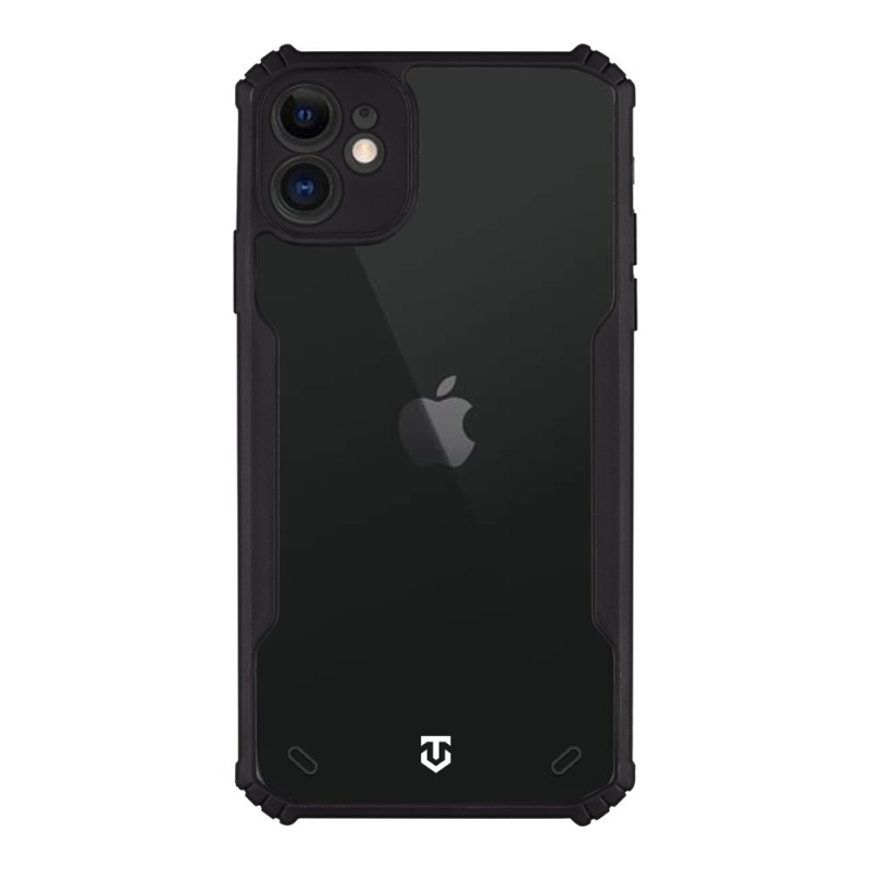 Tactical Quantum lopakodó védőburkolat Apple iPhone 11 készülékhez átlátszó/fekete