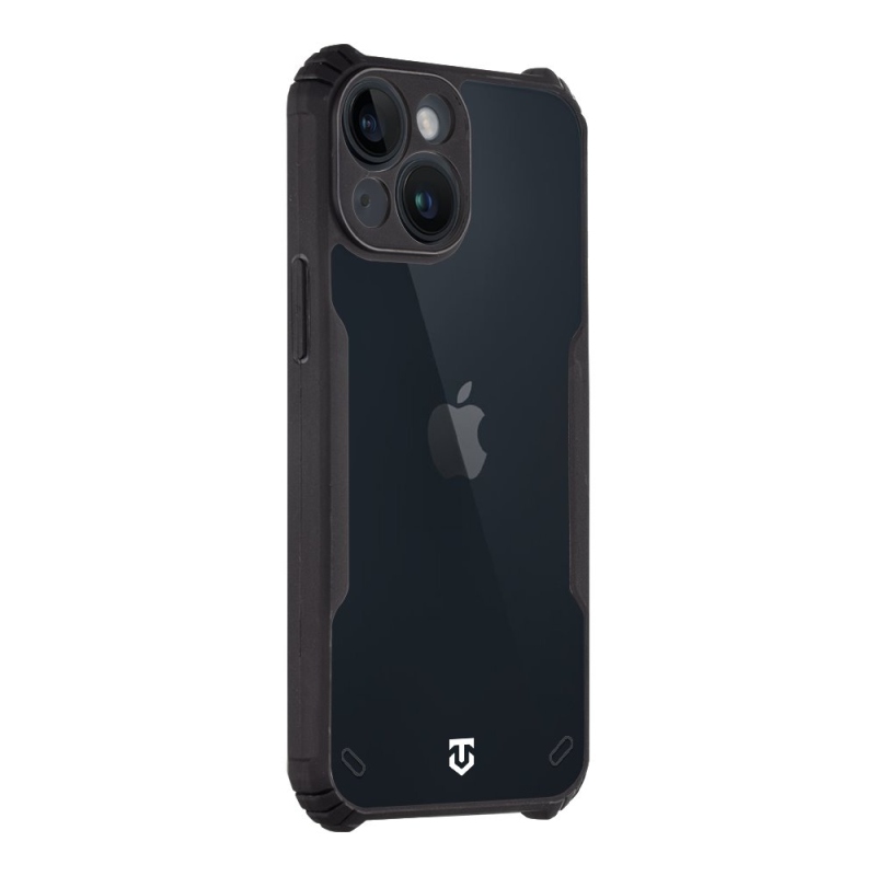 Tactical Quantum lopakodó védőburkolat Apple iPhone 13 mini készülékhez Clear/Black (átlátszó/fekete)