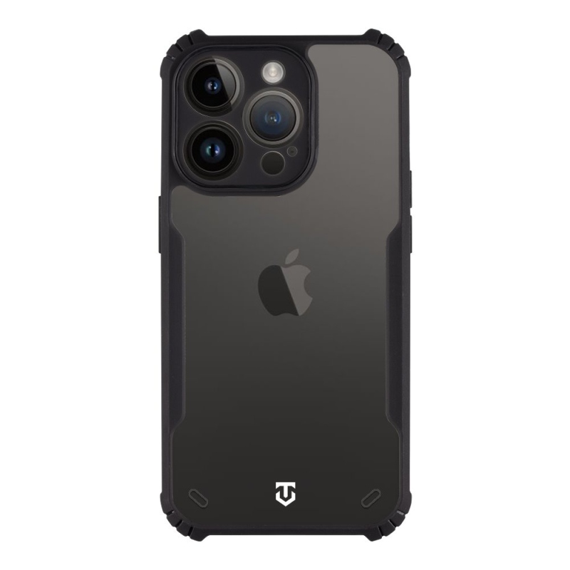 Tactical Quantum lopakodó védőburkolat Apple iPhone 14 Pro készülékhez Clear/Fekete