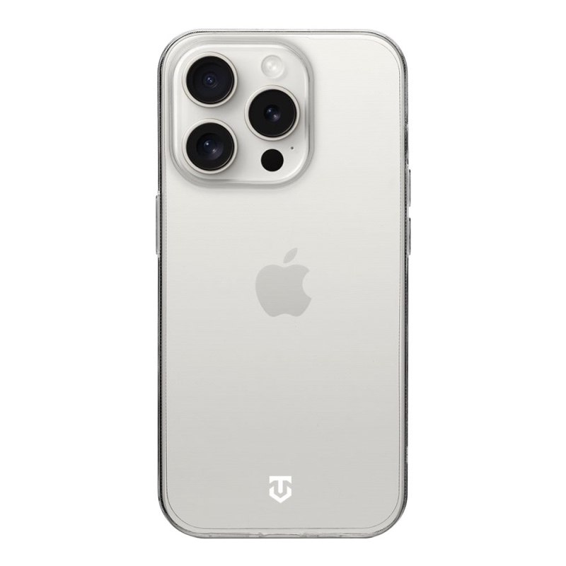 Taktikai TPU borítás Apple iPhone 15 Pro készülékhez - átlátszó