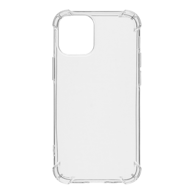 Taktikai TPU Plyo borítás Apple iPhone 12 Mini készülékhez - átlátszó