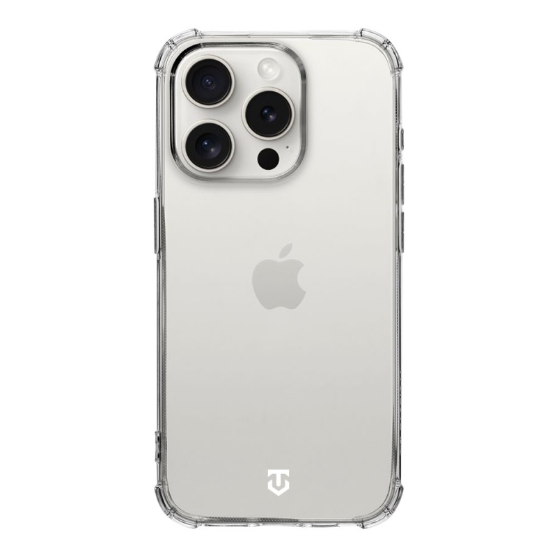Taktikai TPU Plyo borítás Apple iPhone 15 Pro készülékhez - átlátszó