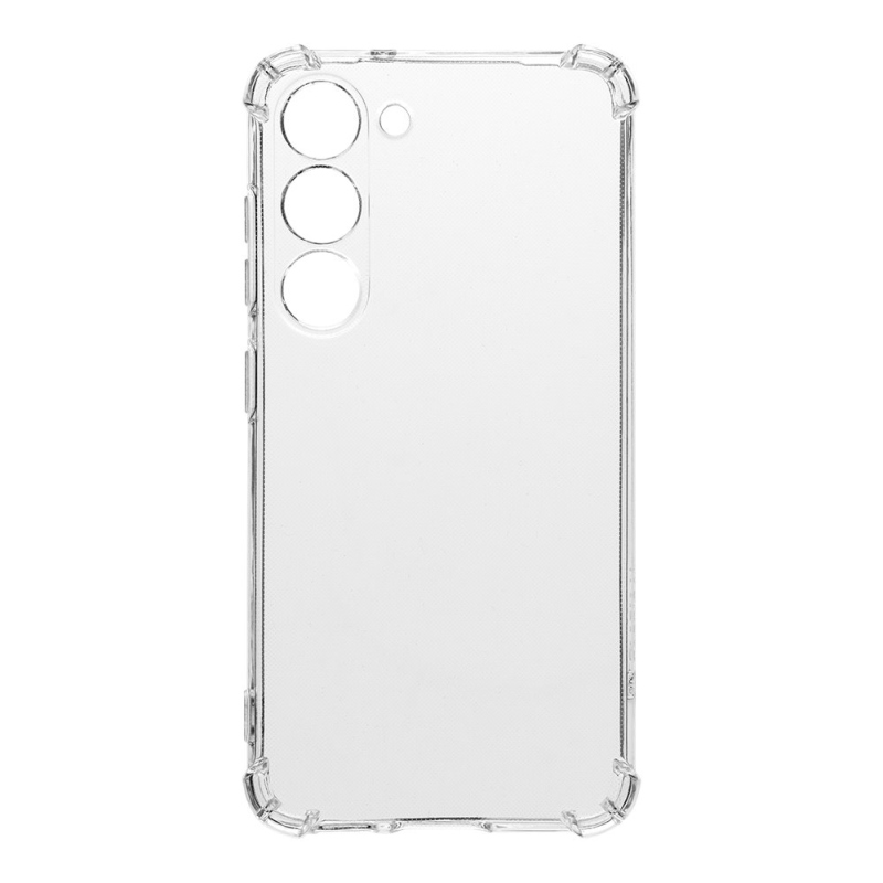 Taktikai TPU Plyo borítás Samsung Galaxy S23 készülékhez - átlátszó
