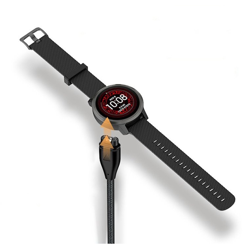 Taktikai USB töltő- és adatkábel 2in1 Garmin Fenix 7 + USB-C számára