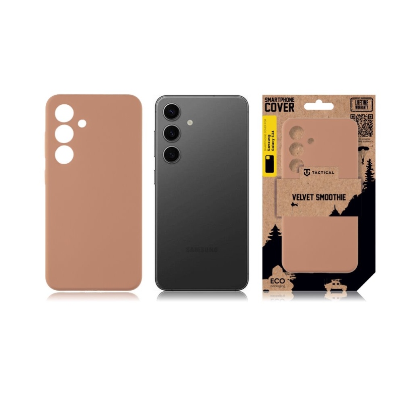Taktikai bársony Smoothie borító Samsung Galaxy S24 Fly Moose számára