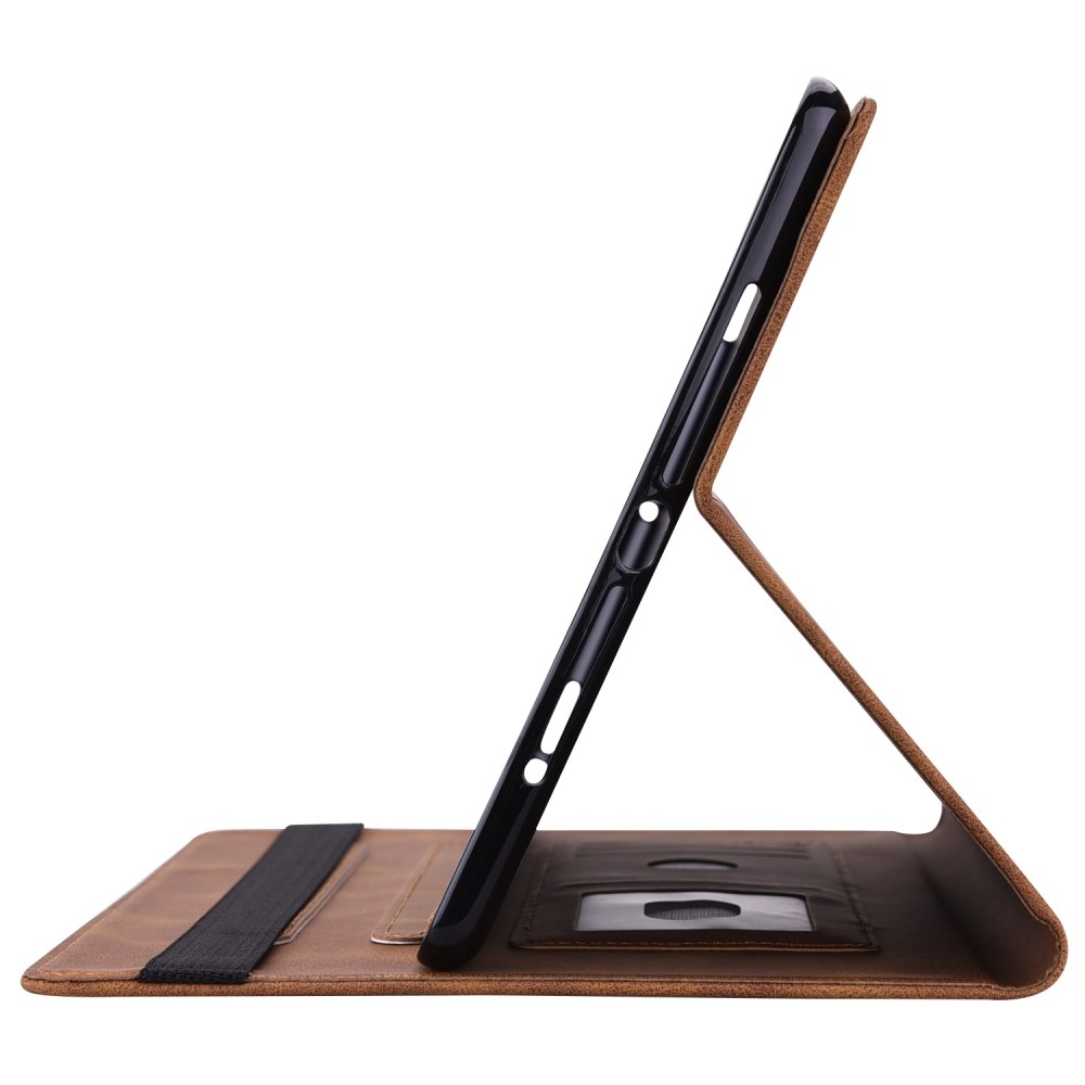 Impresszum záró tok a Lenovo Tab M10 5G-hez - barna
