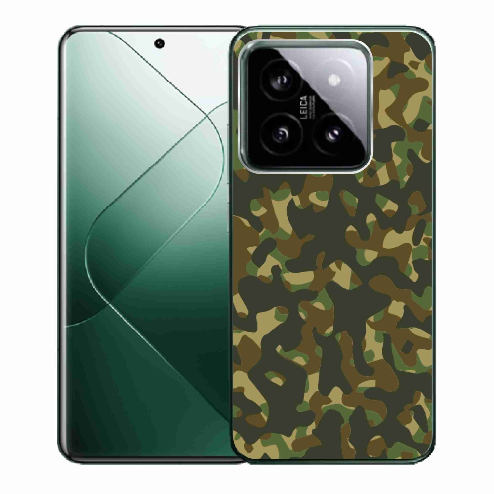 Gél borítás mmCase a Xiaomi 14-hez - terepszínű minta 1