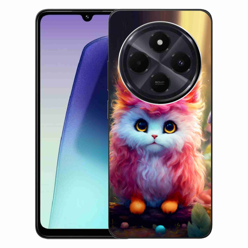 Gél borítás mmCase a Xiaomi Redmi 14C/Poco C75-hez - aranyos cica 5