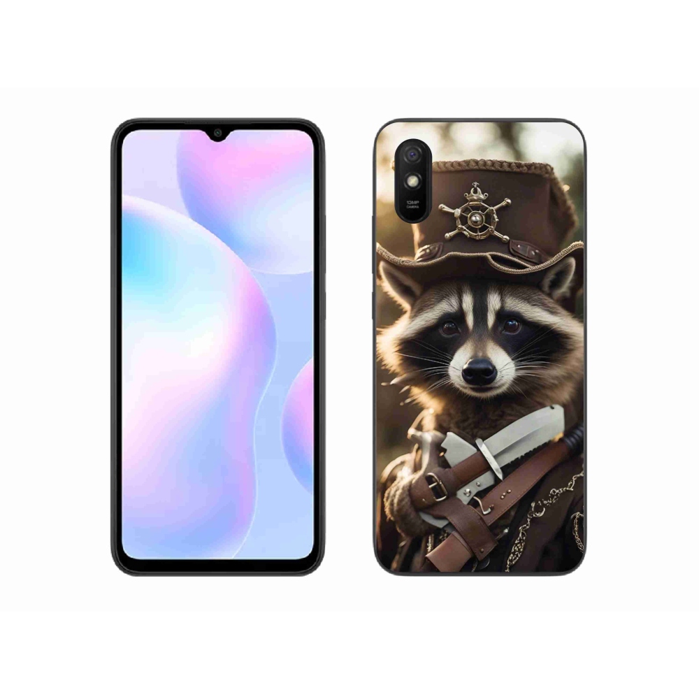 Gél borító mmCase a Xiaomi Redmi 9A számára - mosómedve egyenruhában