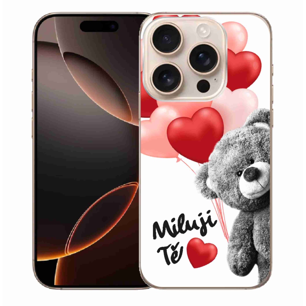 Gél borítás mmCase iPhone 16 Pro Max készülékhez - I love you