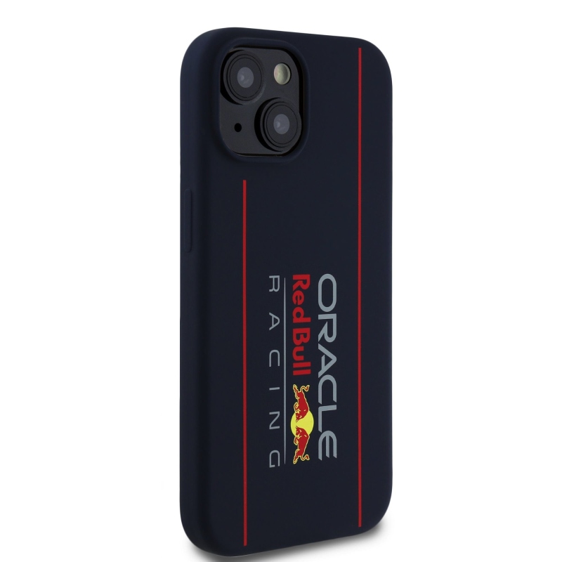 Red Bull szilikon függőleges logós MagSafe hátlap iPhone 15-hez tengerészgyalogság