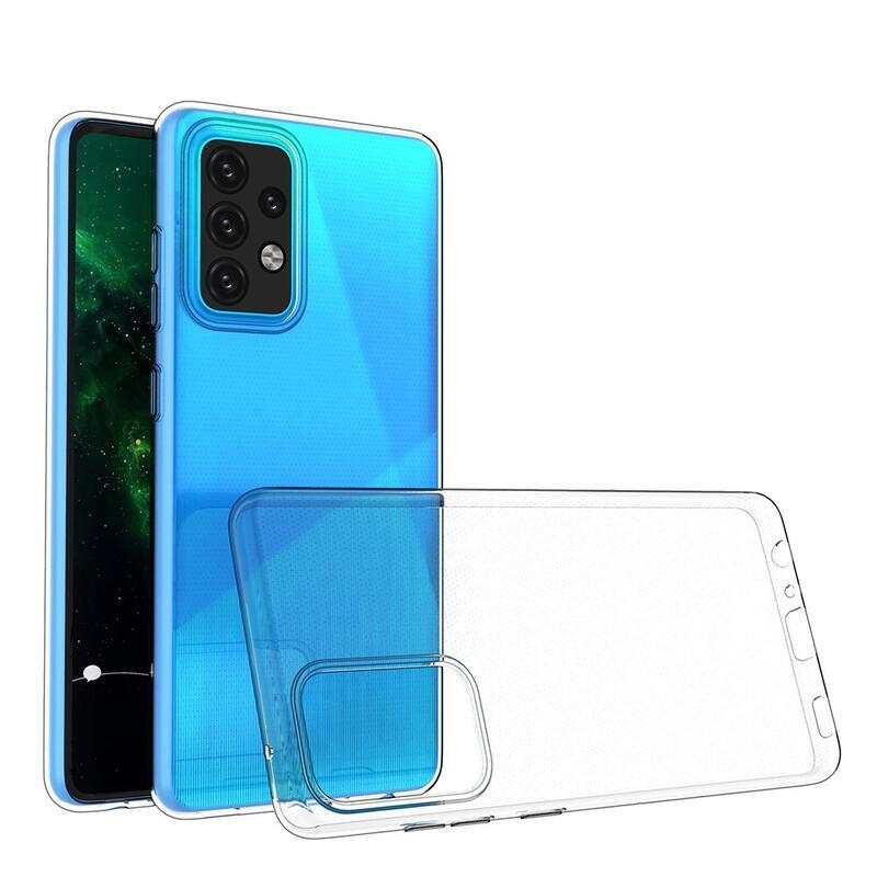 Vékony zselés tok Samsung Galaxy A52 5G/4G/A52s 5G - átlátszó