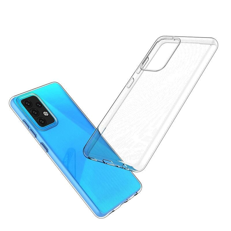 Vékony zselés tok Samsung Galaxy A52 5G/4G/A52s 5G - átlátszó