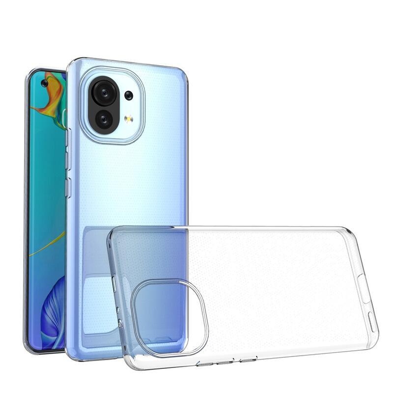 Vékony zselés tok Xiaomi Mi 11 - átlátszó