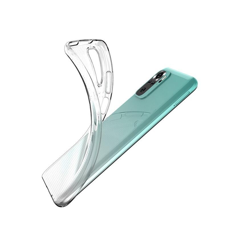 Vékony átlátszó zselés tok Xiaomi Redmi Note 10 4G/Redmi Note 10S/Poco M5s - átlátszó