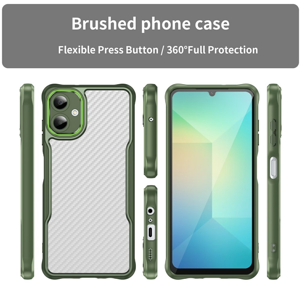 Tartós borítás Samsung Galaxy A06 4G készülékhez - zöld