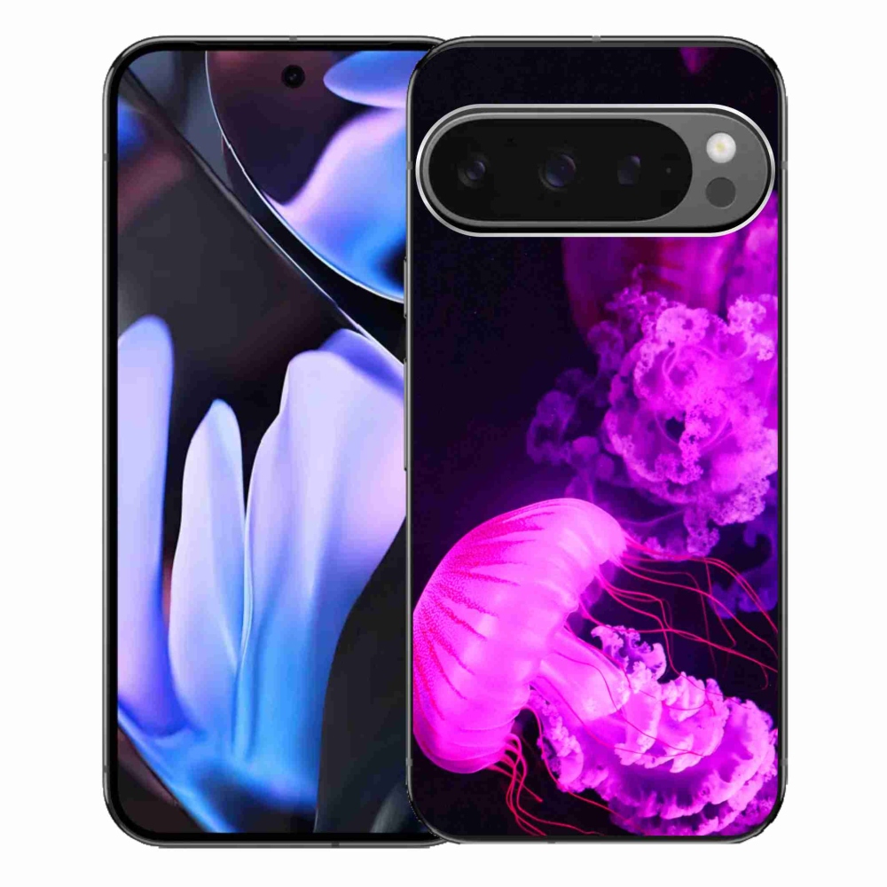 Zselés borítás mmCase a Google Pixel 9 Pro XL-hez - medúza 1