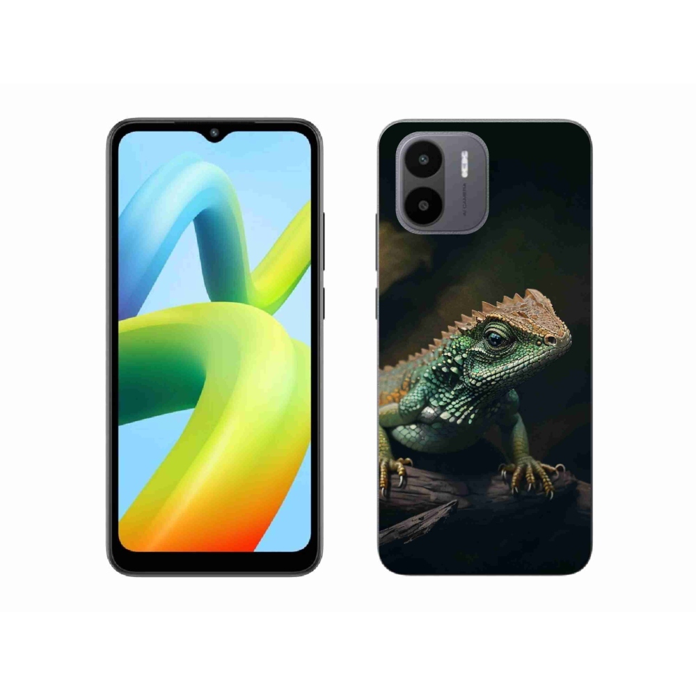 Gél borítás mmCase a Xiaomi Redmi A1/Redmi A2 készülékhez - gyík